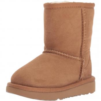 UGG® Toddlers' Classic II Boot - Sheepskin Classic Boots, Color: Brown, Size: 6T, Gender: Unisex