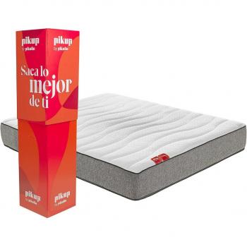 Colchón enrollado de HR+visco Pikup Ultra Pikolin, firmeza media-alta, 26cm, 90x190