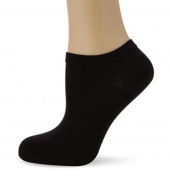 Wolford Women's Black Sneaker Cotton Socks - Size Small