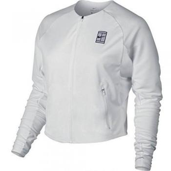 NIKE W Nkct Dry Jkt BL Chaqueta, Mujer, Blanco