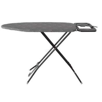 Tabla de Planchar Orbezo TP-1500 con Altura Regulable, Funda de Algodón y Soporte para Cinta Sujeción
