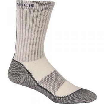 Icebreaker Socken Kurz Womens Outdoor Light Crew - Calcetines, color gris, talla L