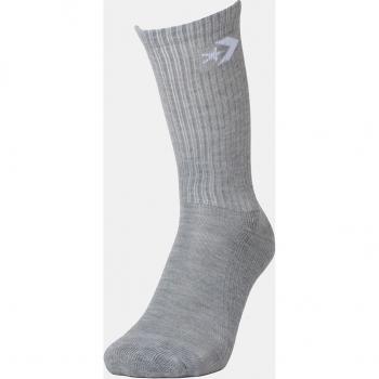 Pack de 3 pares de calcetines altos unisex Classic Star Chevron Crew Converse Minimal gris