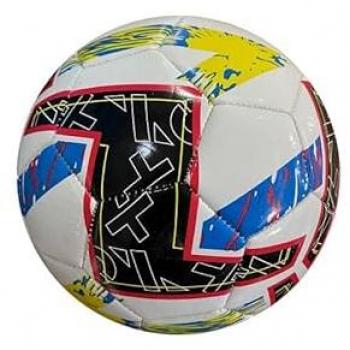 Balón de Fútbol Boomerang Multicolor Talla 5 de Cuero PU para Interior y Exterior