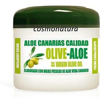 Aloe Canarias Crema Hidratante Cara y Cuerpo con Aceite de Olive Virgen y Aloé Vera 100% 300ml