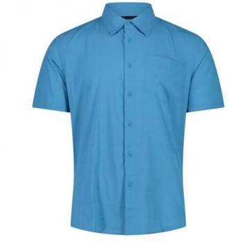 CMP Men's Extra Light Short Sleeve River Shirt - Blue - Size 50