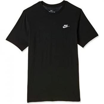 Nike Sportswear Club T-Shirt Men Black, Size: XS