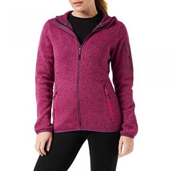 Glitter Fleece Hoodie for Women - Purple/Amaranth