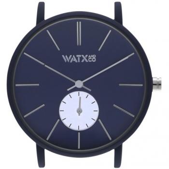 Reloj Mujer Watx & Colors WXCA1020 (Ø 38 mm) - Reloj de cuarzo, resistencia al agua hasta 50 metros, correa de silicona, diseño moderno y colorido, esfera analógica con