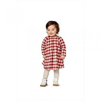 Burda patrón Kids 9348 Conjunto, Papel, Color Blanco, 19 x 14 x 0,5 cm