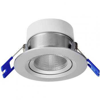 Opple 6W Silver LED Wall and Ceiling Spot Light, 480lm