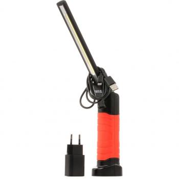 Yato YT-08518 COB LED Workshop Lamp 5W+3W Black