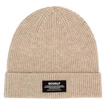 Gorro de Punto Ecoalf Unisex Beige Claro, Lana Reciclada, Talla Única, Sostenible