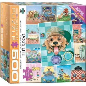 Eurographics Gary Patterson Dog's Life 500-Piece Puzzle