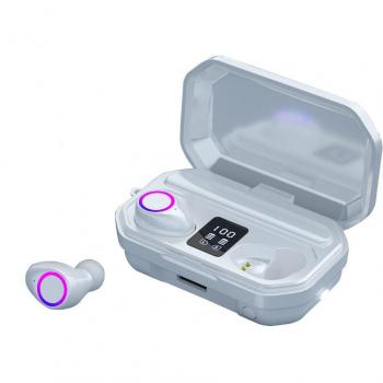 Auriculares Mini TWS Bluetooth 5.1 con Micrófono, Estéreo HiFi, Impermeables y Deportivos XP7