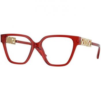 Versace VE3358B 5476 Women’s Eyeglasses Red Size 54 (Frame Only) - Blue Light Block Available