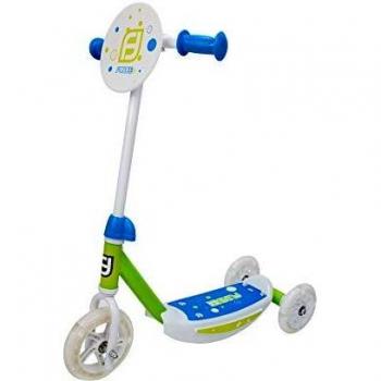Funbee - Patinete de Tres Ruedas, OFUN13-G-LED-ES, Color Blanco