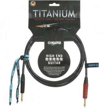 Klotz TI-0450PSP 15 Foot High-End Titanium Guitar Instrument Cable with Silent Plug