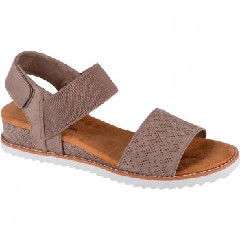 Sandalias Skechers Desert Kiss Mujer Marrón, tipo: sandalias, características: diseño cómodo, color marrón, para mujer