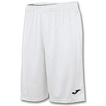 Joma Nobel - Pantalones Cortos híbridos para Hombre, Hombre, Pantalones Cortos, 101648, Blanco, 4XS