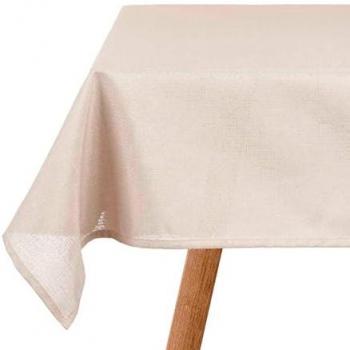 Mantel de poliéster crudo 140x140cm colección Kinvara