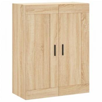 Armario de pared madera ingeniería roble Sonoma 69,5x34x90 cm color Marrón