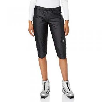 Odlo irbis Pantalones Cortos, Primavera/Verano, Mujer, Color Negro, tamaño Large