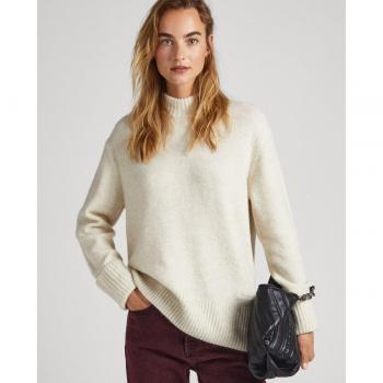 Jersey Denisse Perkins blanco Pepe Jeans