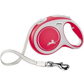 FLEXI New Comfort L Correa Extensible Cinta 8m Roja para Perros