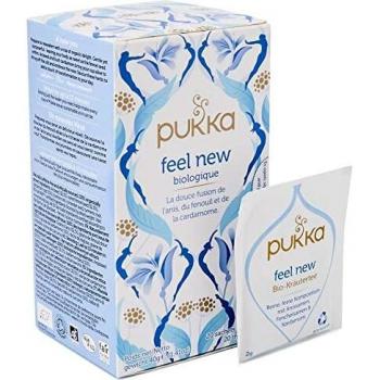 Infusión Feel New 20 Bolsitas Orgánica Pukka