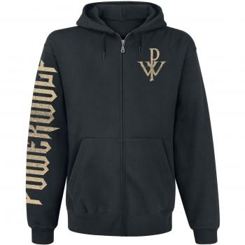 Powerwolf Cathedral Sudadera capucha con cremallera Negro M