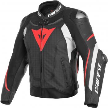 Dainese Super Speed 3 Chaqueta de piel perforada para moto