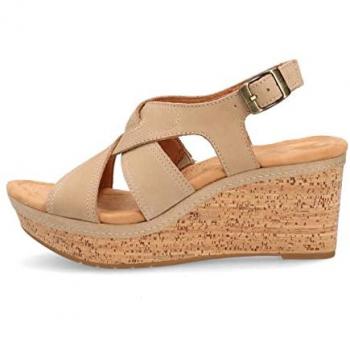 Sandalias Clarks Ellerirae Beige para Mujer Talla 40