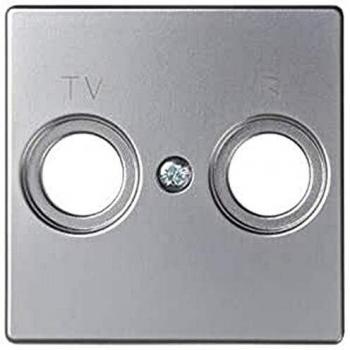 Simon - 82053-33 tapa toma r-tv s-82 aluminio mate Ref. 6558233260