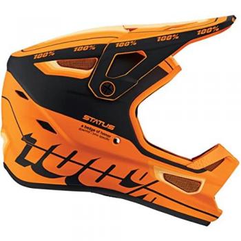 Casco de descenso 100% Status Naranja Adulto