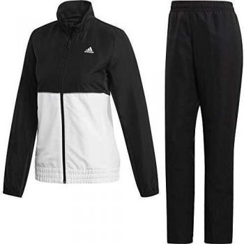 adidas W Club TS Chándal de Tenis, Mujer, Negro/Blanco, XL