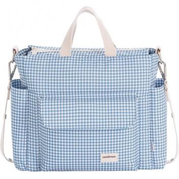 Bolso Maternal Cambrass Windsord Summer Azulon 16x43x37 CM - Amplio Espacio
