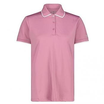 CMP Women's Short Sleeve Polo Shirt - Pink