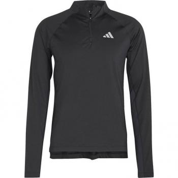 Sudadera de fitness adidas essentials gym+ 1/4zip hombre negro