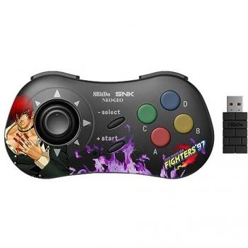 Controlador Bluetooth 8BitDo Neo Geo Edición Iori Yagami - Compatible con PC, Android y Neo Geo Mini