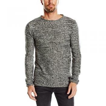 !Solid Knit - Squire-Jersey Hombre,  
 gris