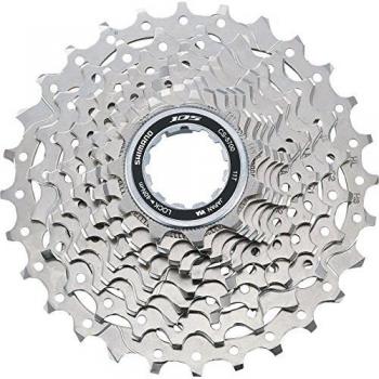 Shimano 105 5700 10 Speed Cassette - Silver, 11-25 Teeth