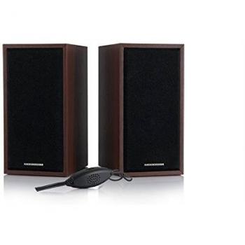 Altavoces PC Modecom MC-SF05 Negro Madera