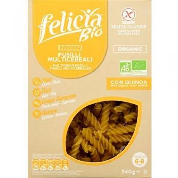 Fusilli multicereales sin gluten Bio 340 g