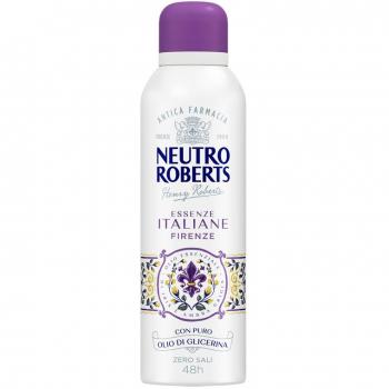 Neutro Roberts Italian Firenze Deodorant Spray with 48-Hour Effect, 200ml