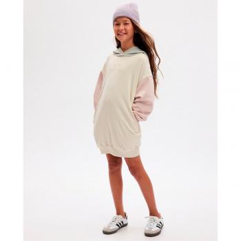 Vestido sudadera mezcla de algodón Gap