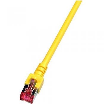 Cable de Red S/FTP Cat.6 25m LSZH Amarillo Cu
