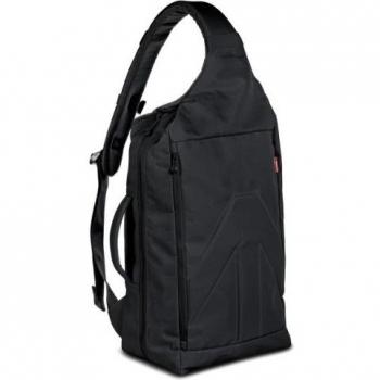 Manfrotto Brio 10 Sling - Bolsa cruzada, 44 cm x 25 cm x 15 cm, negro