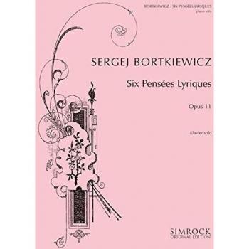 Six pensees lyriques op. 11 piano