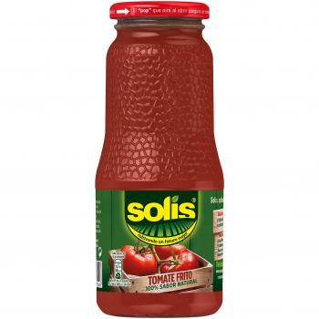SOLIS Tomate Frito Frasco Cristal - Pack de 5 x 360g - Tomate sin gluten